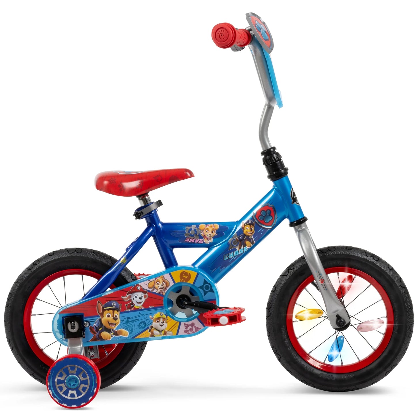 Huffy 12" Paw Patrol Kids' Bike, Fits Riders 3'1" - 3'5", Blue, Child, Boy's